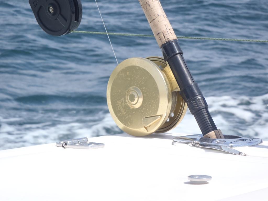 I have never trolled with what I would call a fly rod and reel © Gary Brown